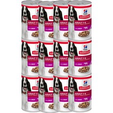 Gültekin Hill's Scıence Plan Yetişkin Sığır Etli Köpek Konserve 12X370G