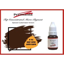 Gültekin Fontenay Permania Kalıcı Makyaj Boyası Kaş Boyası Derin Kahve 10ML Derin Kahve