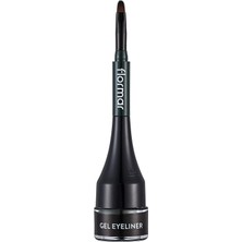 Gültekin Akma-Bulaşma Yapmayan Yüksek Pigmentli & Mat Bitişli Kremsi Jel Eyeliner