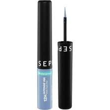 Gültekin Sephora Intense Ink Liner - Mat ve Yoğun Likit Eyeliner, 09 Pastel Blue