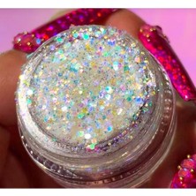 Gültekin Kremsi Jel Parlak Glitter Simli Far, SERASHINEGOZFARI228