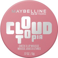 Gültekin Maybelline New York Cloudtopia Köpük Dokulu Mat Allık 08 Enchanted Mauve