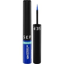 Gültekin Sephora Intense Ink Liner - Mat ve Yoğun Likit Eyeliner, 05 Cobalt Blue