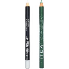 Gültekin Tca Studıo Make-Up Professıonal Make Up Suya Dayanıklı Göz Kalemi -1028-1042 2 Adet