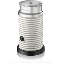 Gültekin Nespresso Aeroccino3 Süt Köpürtücü, Elektrikli Süt Köpürtücü, 120 ml Kremsi Süt Köpüğü ve 240 ml Sıcak Süt Için, Beyaz