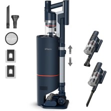Gültekin Ultenic Fs1 Cordless Vacuum Cleaner, With Automatic Emptying Station, Powerful Suction 30KPA/450W, Removable Battery Up To 60 Mins, Stick Vacuum Cleaner For Hard Floor Home Carpets