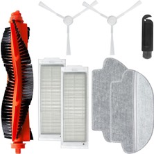 Gültekin Chuancheng Rulo Fırça Filtre Paspas Kiti Xiaomi Mijia Mi Robot Paspas Pro STYTJ02YM Viomi V2 P V-RVCLM21B