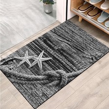 Gültekin Monnhein Kapı Önü Paspası - Modern ve Şık Kapı Paspası | Ev, Ofis ve Dış Mekân Kullanımı Için (Marine) 45X65