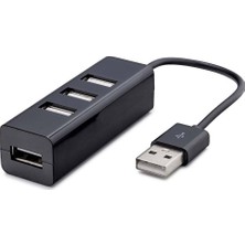 Evimdeyokyok USB Hub 4 Port 480 Mbps Siyah HDX7014