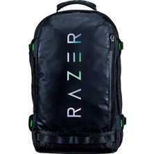Gültekin Razer Rogue V3 Sırt Çantası (17,3") - Kompakt Seyahat Çantası (15 Inç'e Kadar Dizüstü Bilgisayar Bölmesi, Aşınmaya Dayanıklı, Polyester Dış Kılıf) Siyah/krom