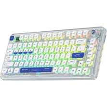 Gültekin Game Power Gasket Pro x Rgb Wireless/bluetooth/kablolu Mekanik Hot-Swap Yağlı Switch Gasket Gaming Klavye