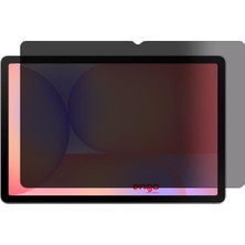 Gültekin Engo Samsung Galaxy Tab S10 Lite 10.9 Inç Ile Uyumlu Hayalet Ekran Koruyucu, Yandan Görünmeyen Anti-Spy Gizlilik (Privacy) Koruması, 9h Temperli Nano Kırılmaz Esnek Cam, Parlama Önleyici