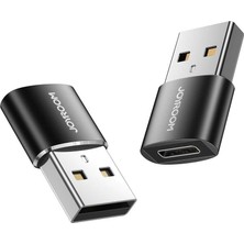 Gültekin Joyroom S-H152 Adaptörü USB To Type-C Siyah