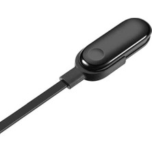 Gültekin Psr Aksesuar Siyah Siyah Xiaomi Mi Band 3 USB Şarj Kablosu- ile Uyumlu