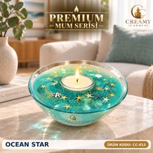 Creamy Candle Ocean  Star
