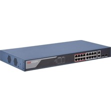Gültekin Hikvision DS-3E1318P-EI Bağlantı Noktası Akıllı Poe Anahtarı