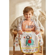 Yelena Tinyjoy 2'li Set Sıvı Geçirmez Uzun Kollu Mama Önlüğü - Blw Uyumlu Leke Tutmaz Bebek Beslenme