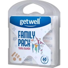 Getwell Yara Bandı Family Pack 60'lı