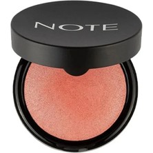 2 Adet Note Baked Allık Işıltılı Highlighter 06 Hot Rose 1 Adet