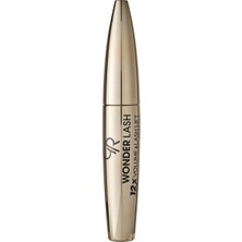 3 Adet Golden Rose Wonder Lash Mascara Black Yoğun Hacim Veren Maskara 1 Adet
