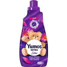2 Adet Yumoş Extra Çamaşır Yumuşatıcı 60 Yıkama Lotus 1440 ml