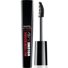 3 Adet Pastel Maskara Profashion Multidimensional Volume & Curl-Siyah 1 Adet