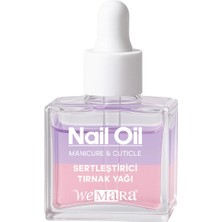 5 Adet Wemara Nail Oil Çift Fazlı Tırnak Sertleştirici 1 Adet