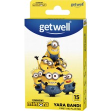 2 Adet Getwell Minions Yara Bandı Grup 1 Adet