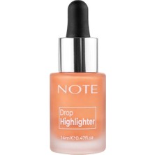 4 Adet Note Aydınlatıcı Likit Drop Highlighter 03 14 ml