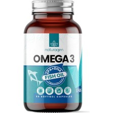 4 Adet Naturagen Omega-3 Fish Oil 1200 Mg 60 Softgel Balık Yağı 60'lı