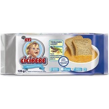 3 Adet Eti Cicibebe Şekersiz Ekmek 125 gr