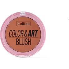 5 Adet Callista Color Art Blush Allık NO:130 Copper My Way 1 Adet