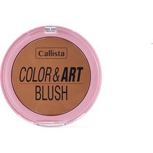 5 Adet Callista Color Art Blush Allık NO:140 Bronzed Babe 1 Adet