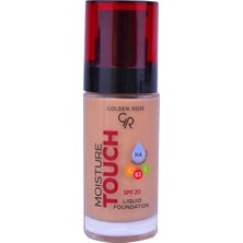 2 Adet Golden Rose Moisture Touch Liquid Foundation SPF20 NO:109 1 Adet