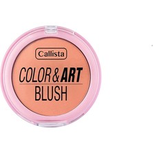 3 Adet Callista Color Art Blush Allık NO:150 Coral Crush 1 Adet