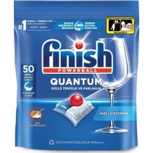 Finish Quantum Bulaşık Makinesi Deterjanı Tableti 50 Kapsül 50'li