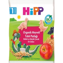 3 Adet Hipp Organik Tahıl Patlağı Meyveli 30 gr