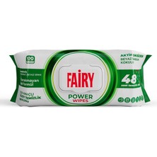 Fairy Power Yüzey Temizlik Havlusu Beyaz Sabun 100'LÜ