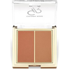 5 Adet Golden Rose Iconic Blush Duo Rosy Bronze No:03 1 Adet