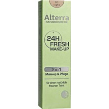 2 Adet Alterra Fondöten 24 Fresh 01 Light 30 ml