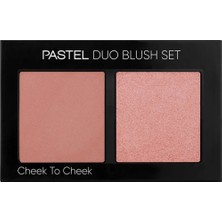 4 Adet Pastel Profashion Duo Blush Set Cheek To Cheek No:10 Hot Pink 1 Adet