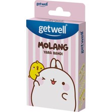 2 Adet Getwell Molang Yara Bandı Pink 15'li