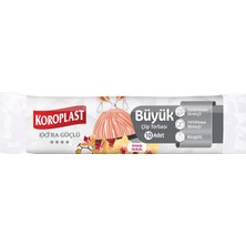 2 Adet Koroplast Çöp Torbası Büzgülü Büyük Boy Orkide Kokulu 10'lu