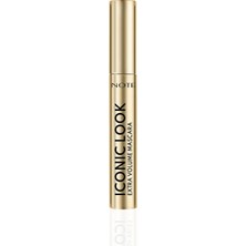 2 Adet Note Iconic Look Mascara Yoğun Hacim Etkili Maskara Siyah 1 Adet
