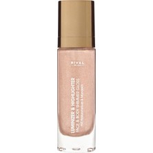 4 Adet Rival De Loop Yüz ve Vücut Highlighter 30 ml