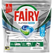 2 Adet Fairy Platinum Fresh Bulaşık Makinesi Kapsülü 30 Yıkama