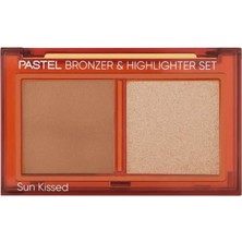 2 Adet Pastel Profashion Bronzer ve Aydınlatıcı 2'li Sun Kissed Natural Bronze&soft Glow 01 2x4.3 gr