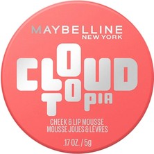 3 Adet Maybelline New York Cloudtopia Köpük Dokulu Mat Allık 05 Coral Illusion 1 Adet