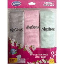 2 Adet Myclean Mikrofiber Cam Bezi 3'lü