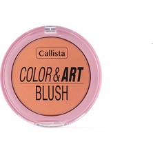 3 Adet Callista Color Art Blush Allık NO:120 So Peachy 1 Adet